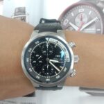 台北流當手錶拍賣 IWC 萬國 Aquatimer Chronograph 海洋計時 自動 男錶 9成5新 ZR543